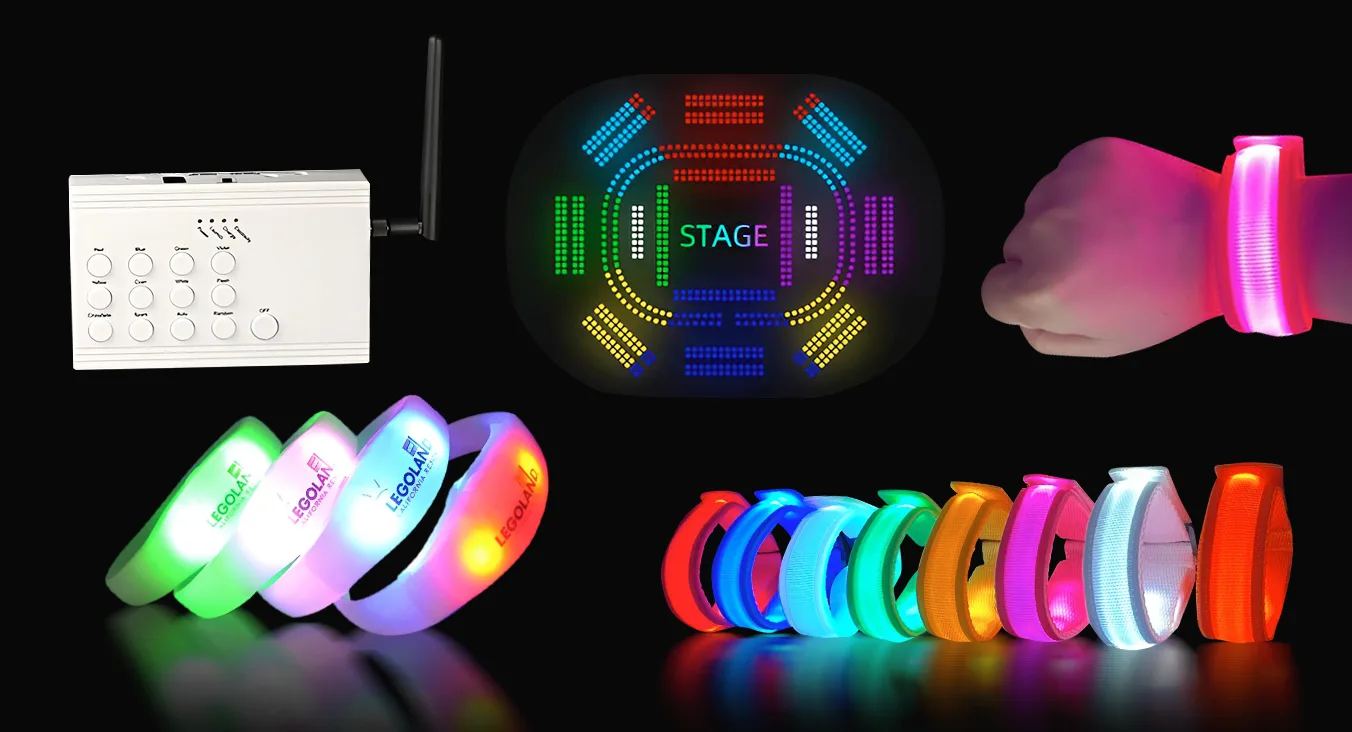 Light Up Your Events: Custom Sound, LED & Remote Wristbands in Malaysia & Singapore